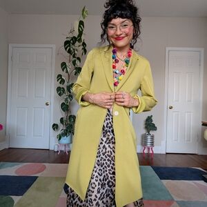 SOLD - Carolina Belle Women's Lime Blazer